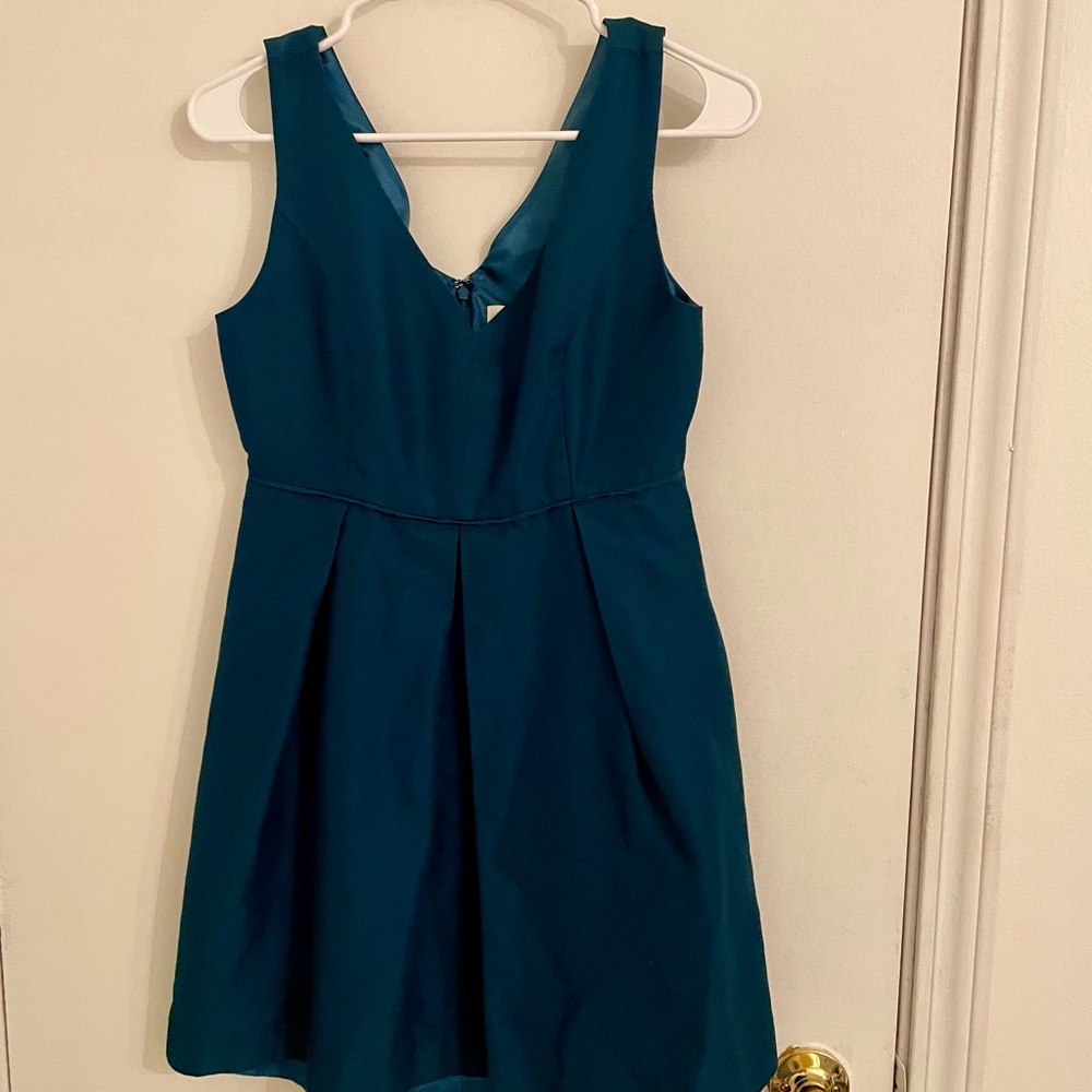 J. Crew Teal Formal Dress